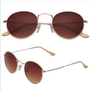 Furlux | Round Ombré Sunglasses